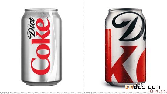 健怡可樂(lè)的限量版新形象