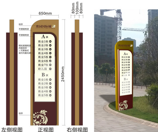 導(dǎo)視牌設(shè)計(jì)的幾個(gè)特點(diǎn)有哪些