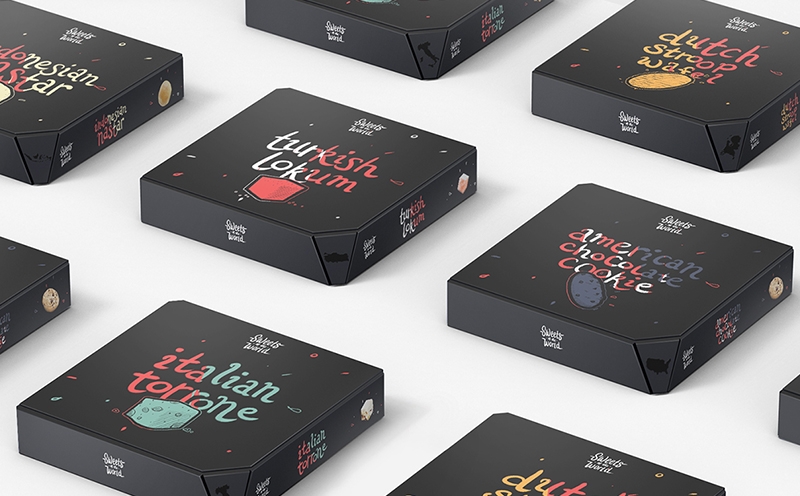 糖果包裝設計，餅干包裝盒設計，手工甜品包裝設計，杭州食品包裝設計公司