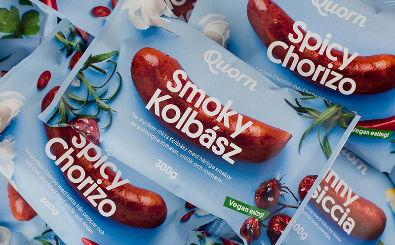 素食食材品牌包裝設計，餐飲食品材料包裝設計，全新食品品牌設計，杭州包裝設計公司