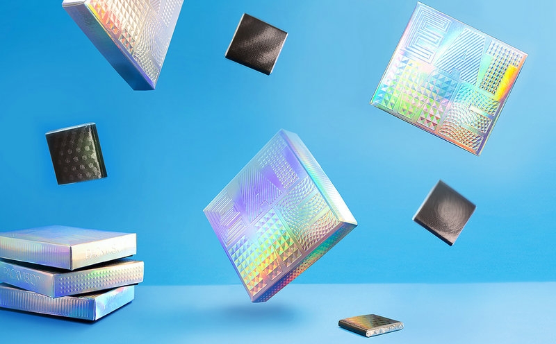 方形小巧克力食品包裝設計，有趣的、意想不到的效果