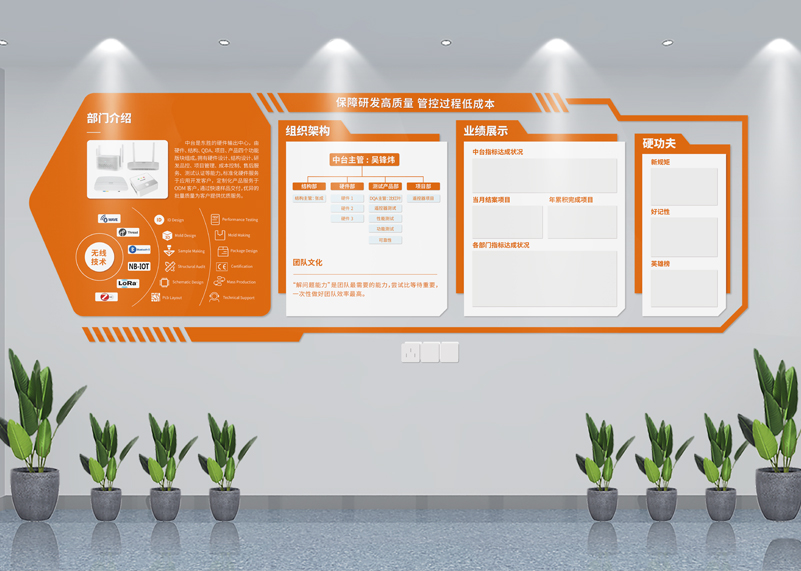 簽約浙江東勝物聯(lián)技術有限公司文化墻設計!