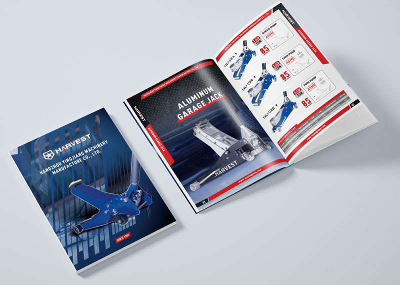 簽約杭州盈江機械制造有限公司畫冊設計制作!