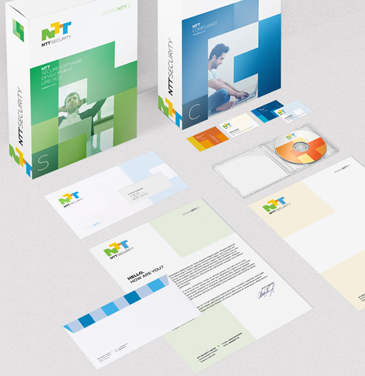 都柏林NTT安全公司VI設計