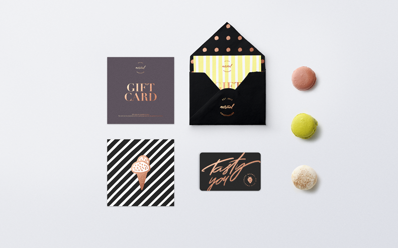 為了博得美人一笑，甜品包裝也是拼了……