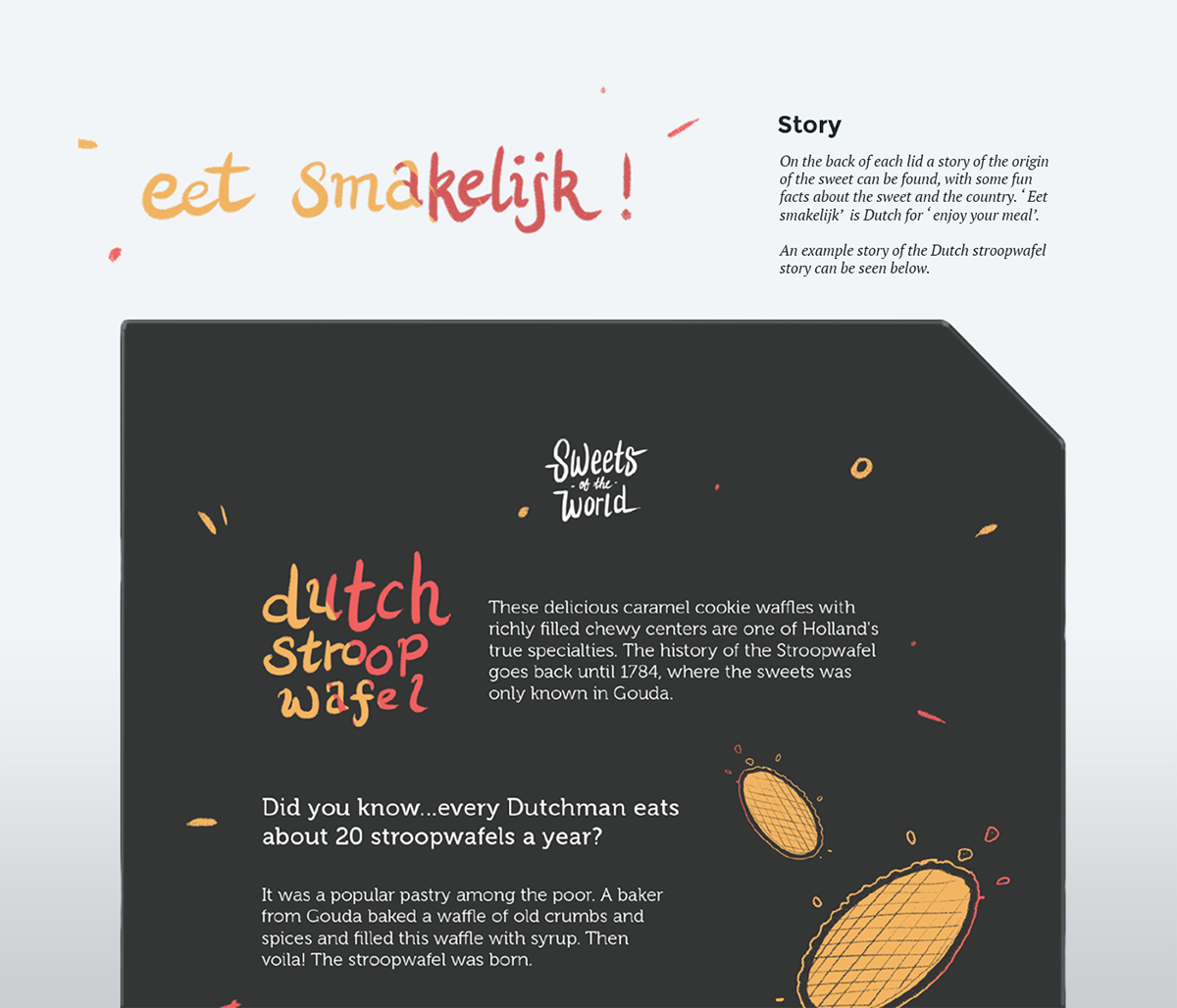 手工甜品包裝設計