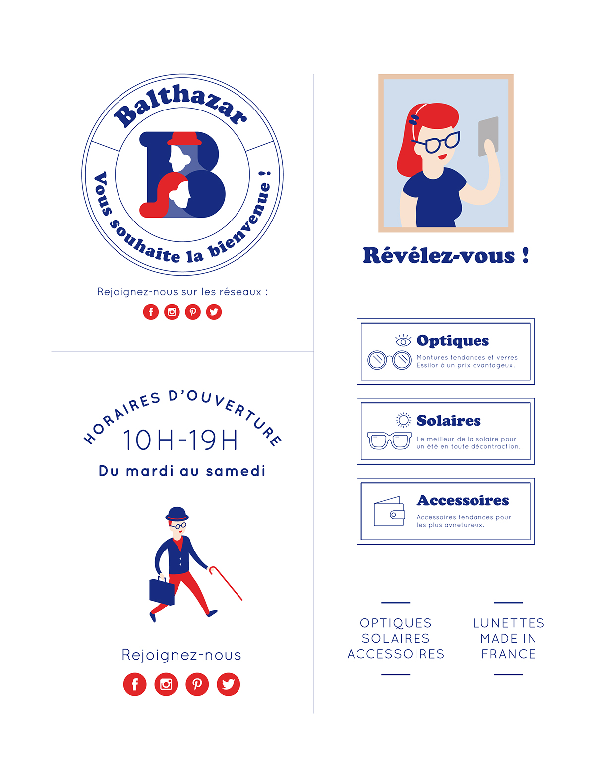 人物插畫——眼鏡品牌設(shè)計(jì)