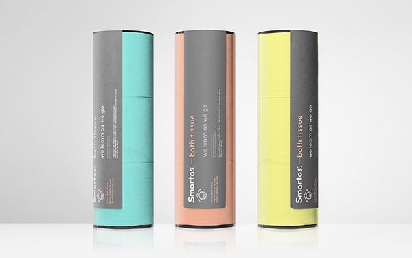 衛(wèi)生紙品牌包裝設(shè)計(jì)，用色彩綻放美麗