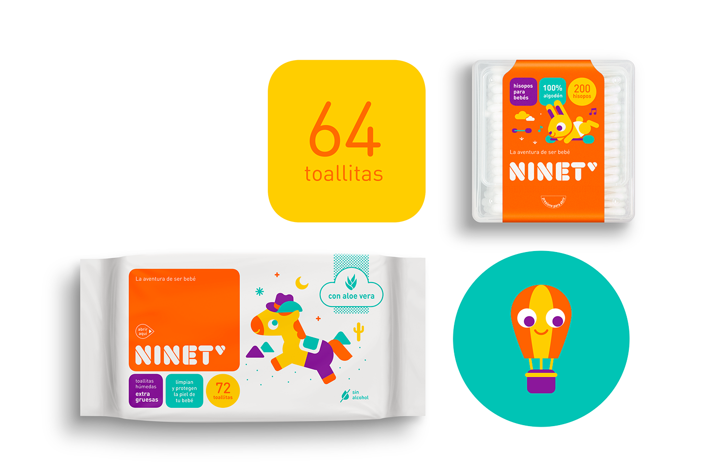 大冒險式嬰兒用品品牌包裝設計，不一樣的紙尿褲設計