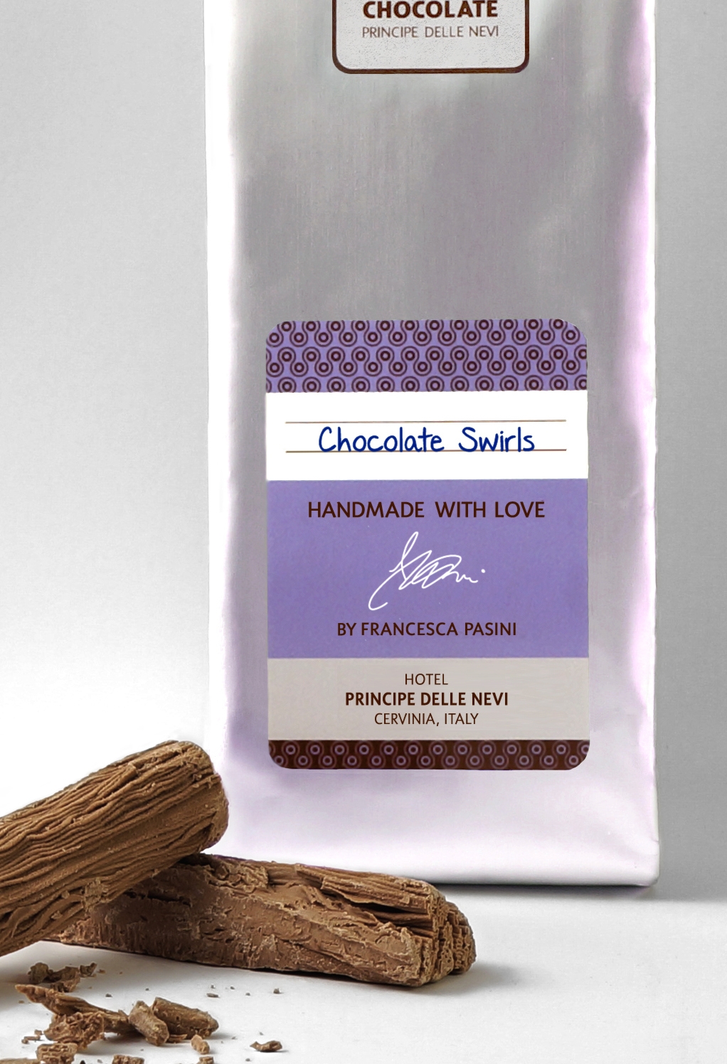意大利豪華巧克力品牌包裝設計，專為酒店而定制