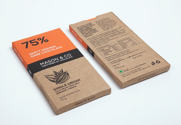 你最愛的甜食，手工黑巧克力的品牌包裝設(shè)計(jì)