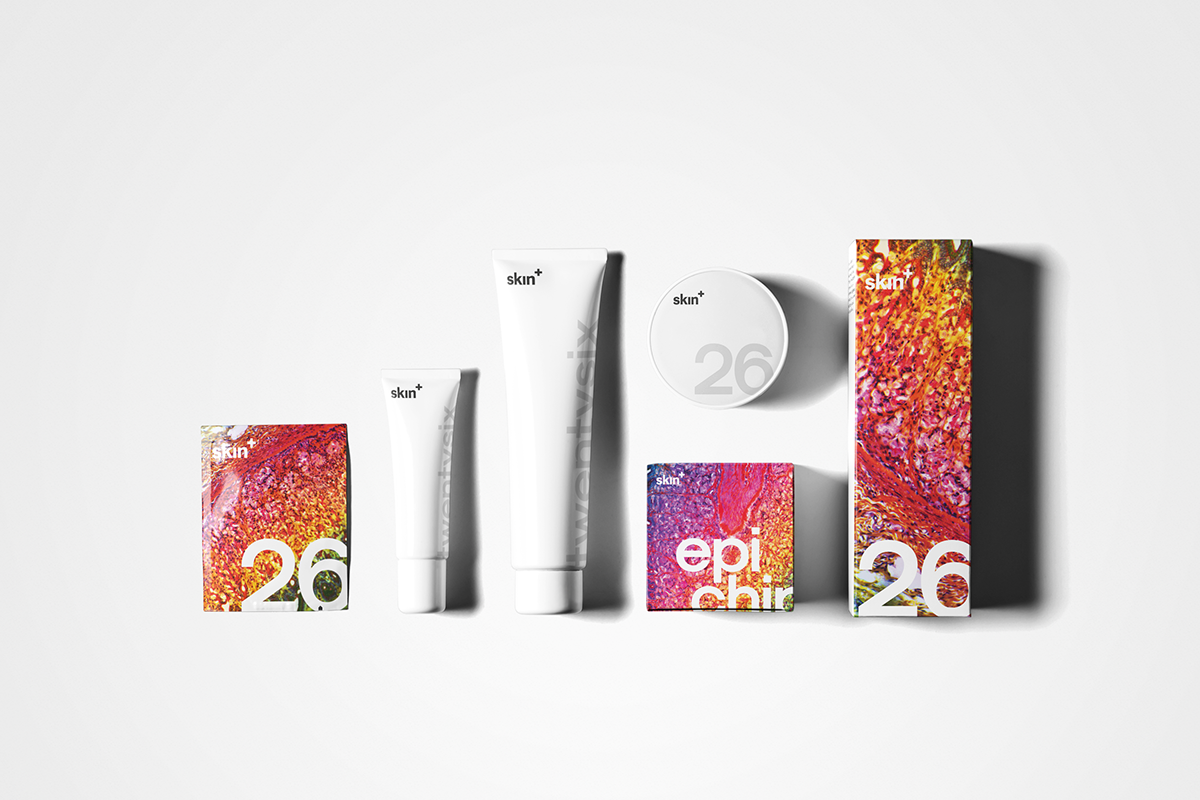 不一樣的 “皮膚+ ” ，化妝品護膚品牌包裝設計