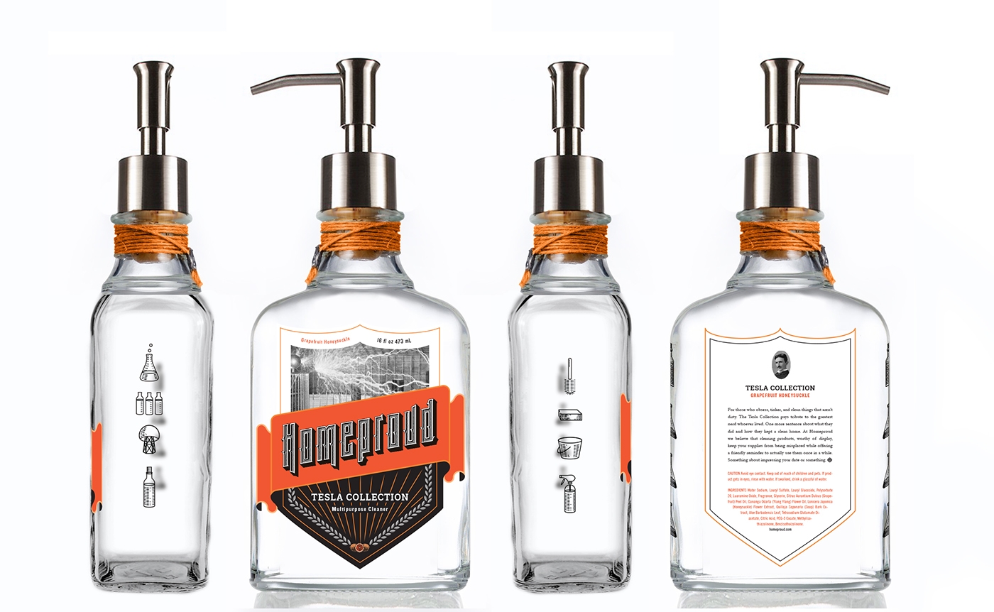 HI，man！ 男性豪華家庭護理用品品牌包裝設(shè)計