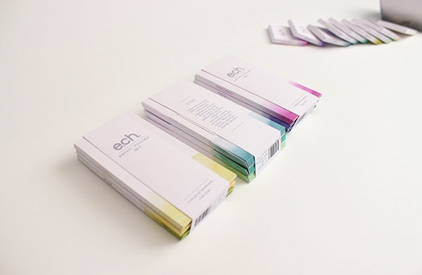 彩色之光， 生態手工巧克力食品包裝設計工程。