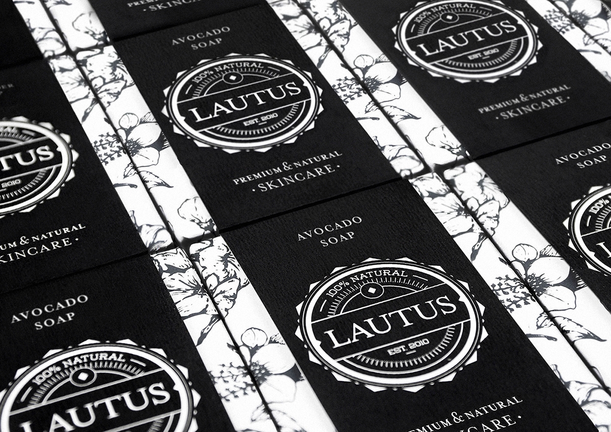 化妝品護膚產(chǎn)品包裝設(shè)計— 百分之百天然手工皂，沐浴露和洗滌液品牌包裝設(shè)計