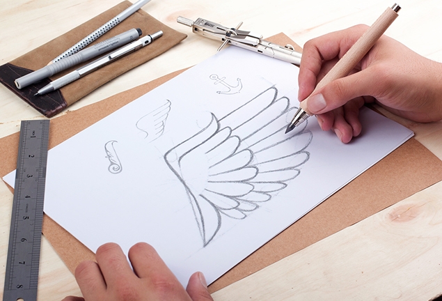 銀行圣誕禮物-郵票與皮革產(chǎn)品包裝盒設計