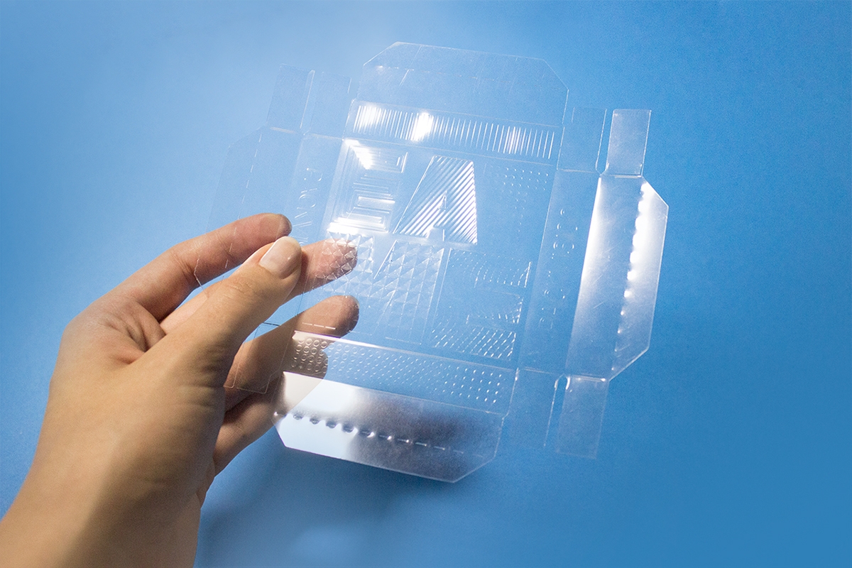 方形小巧克力食品包裝設計，閃亮的包裝設計