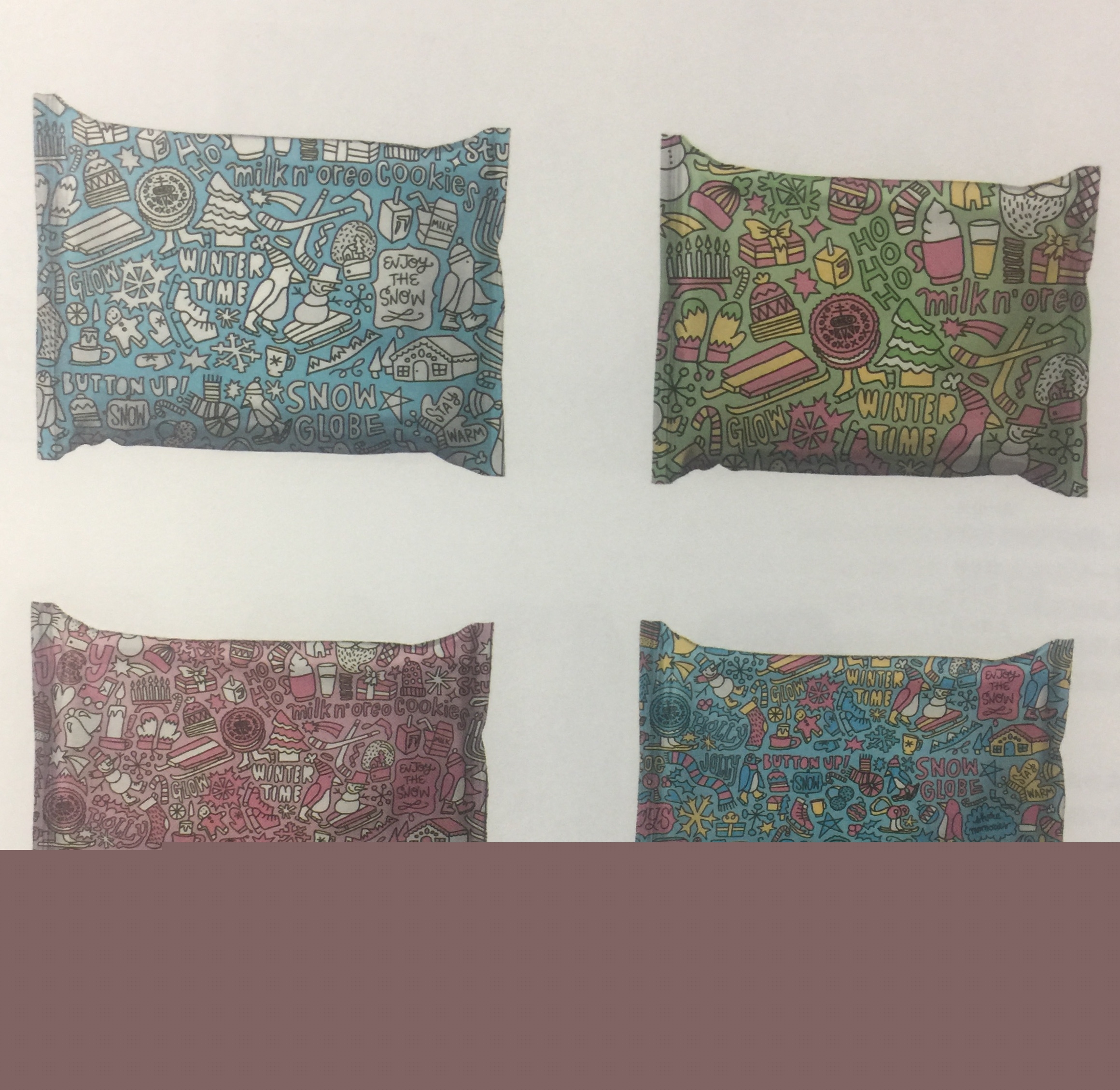 限量版休閑食品奧利奧餅干包裝設計