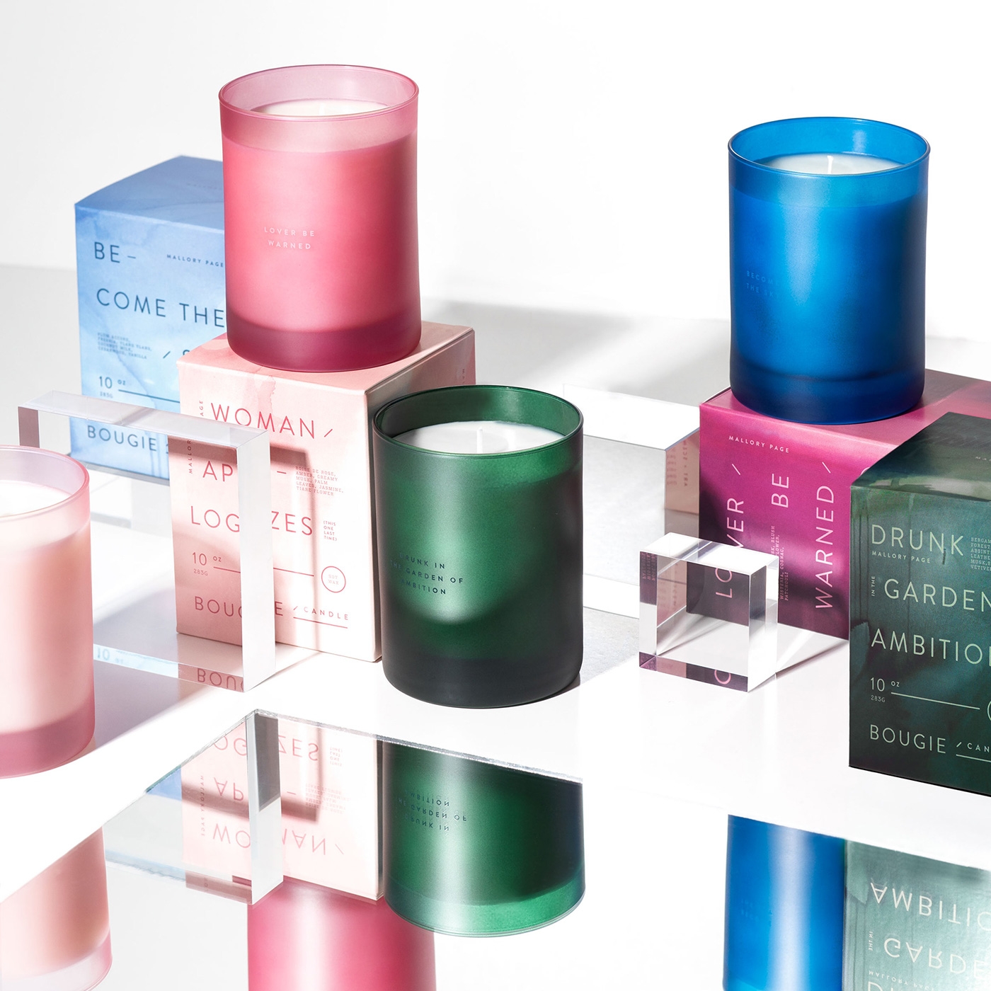 微妙的日用品蠟燭包裝設計