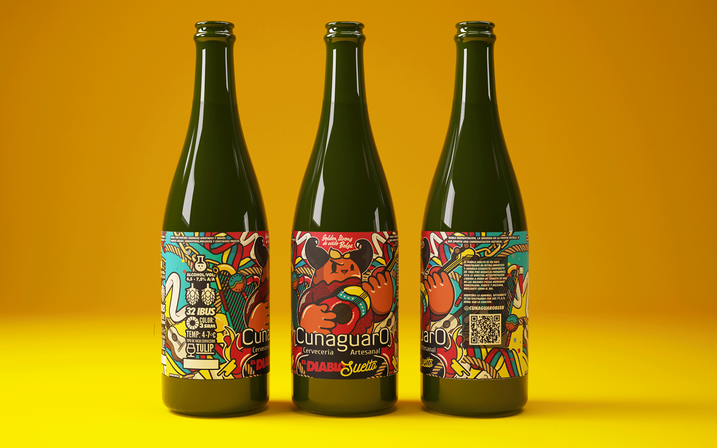 神秘主義，追求味覺, 靈魂和心的快感的啤酒包裝設計