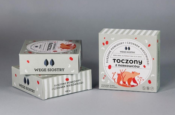 可鹽可甜，動物愛好者的心頭好｜小清新插畫素食包裝設計