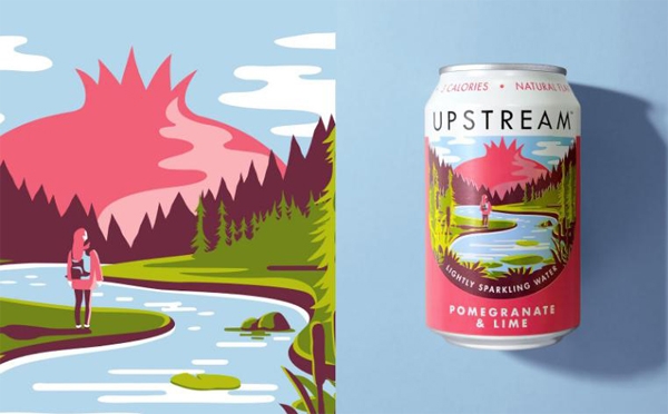 打開通往另一個世界的神奇之窗，帶你享受生活中片刻的寧靜｜蘇打水包裝設計