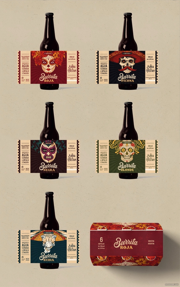 個性炫酷啤酒包裝，一起走進小丑的奇幻旅程！