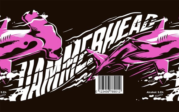 大魚也瘋狂？充滿動感的啤酒包裝設計